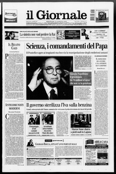 Il giornale : quotidiano del mattino